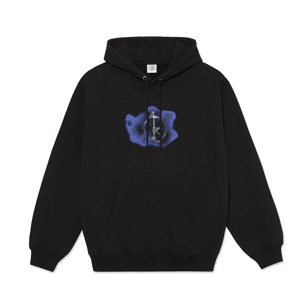 POLAR SKATE CO. （ポーラー スケート カンパニー）| METAL LOGO DAVE HOODIE / BLACK | スノーボード・スケートボードのTACTICS JAPAN