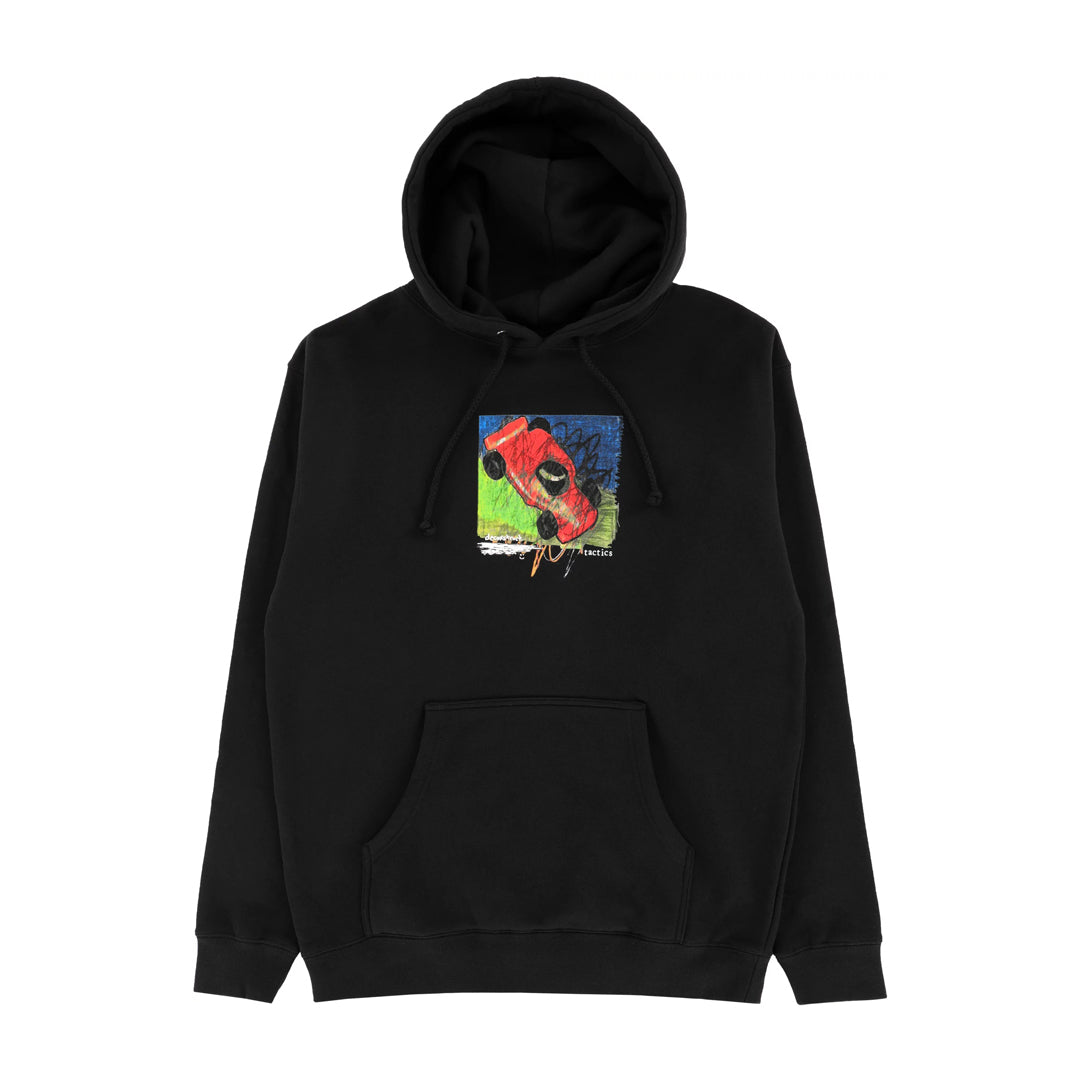 TACTICS（タクティクス）| DECONSTRUCT HOODIE / BLACK | スノーボード・スケートボードのTACTICS JAPAN