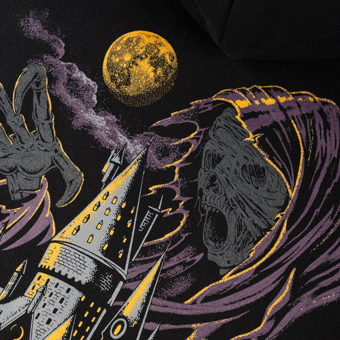 WELCOME SKATEBOARDS（ウェルカム スケートボード）| HARRY POTTER X WELCOME DEMENTOR L/S HOODIE / BLACK | スノーボード・スケートボードのTACTICS JAPAN