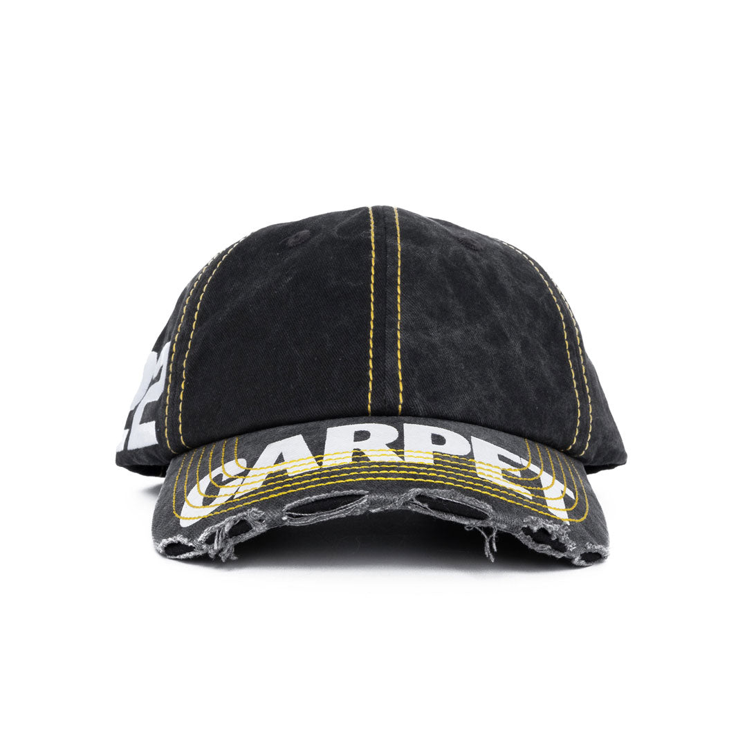 CARPET COMPANY（カーペット カンパニー）| CARPET DISTRESSED HAT / BLACK | スノーボード・スケートボードのTACTICS JAPAN
