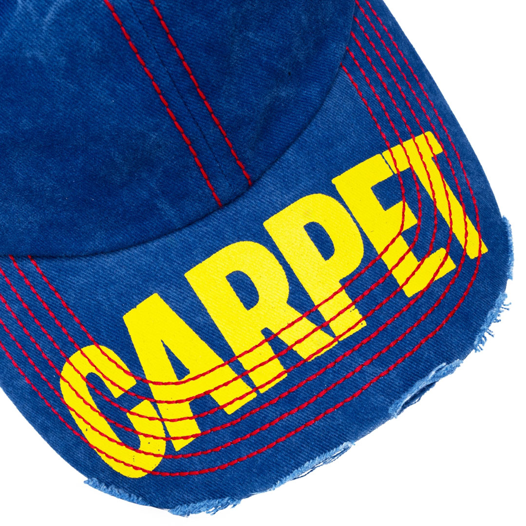 CARPET COMPANY（カーペット カンパニー）| CARPET DISTRESSED HAT / BLUE | スノーボード・スケートボードのTACTICS JAPAN