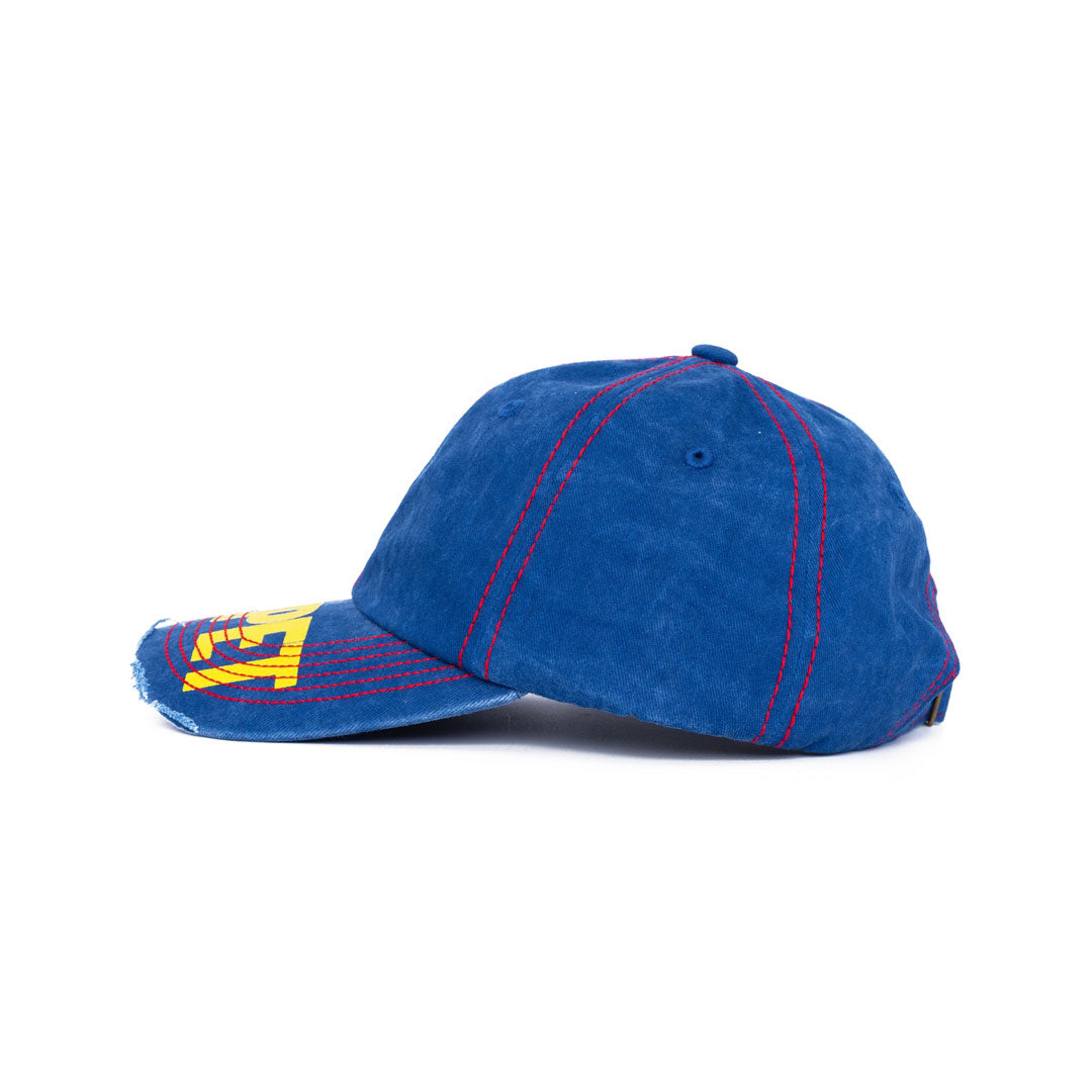 CARPET COMPANY（カーペット カンパニー）| CARPET DISTRESSED HAT / BLUE | スノーボード・スケートボードのTACTICS JAPAN