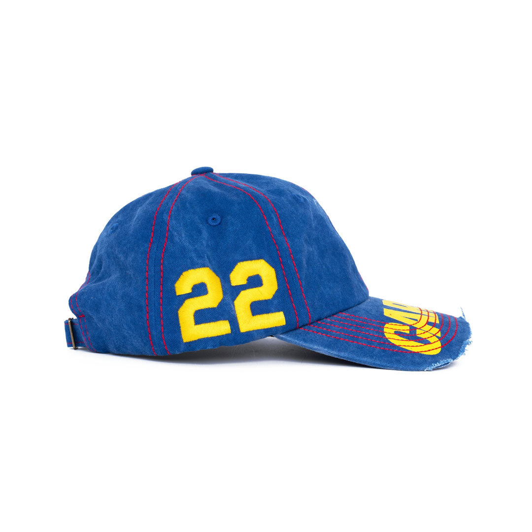 CARPET COMPANY（カーペット カンパニー）| CARPET DISTRESSED HAT / BLUE | スノーボード・スケートボードのTACTICS JAPAN