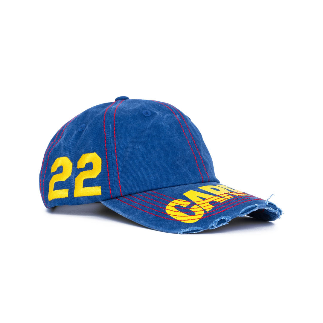 CARPET COMPANY（カーペット カンパニー）| CARPET DISTRESSED HAT / BLUE | スノーボード・スケートボードのTACTICS JAPAN