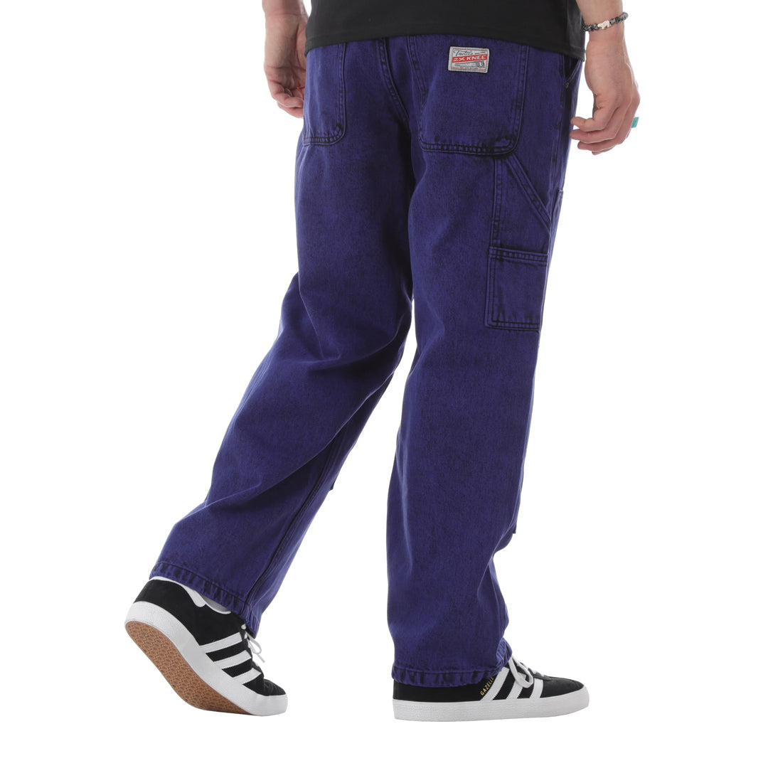 TACTICS（タクティクス）| DOUBLE KNEE JEANS / BLUE OVERDYE | スノーボード・スケートボードのTACTICS JAPAN