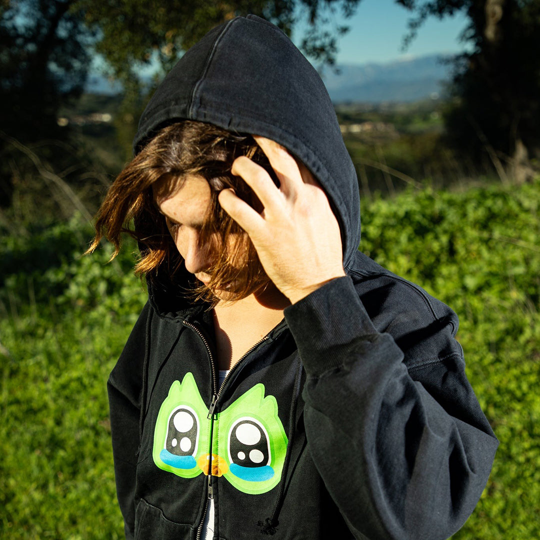 STINGWATER（スティングウォーター）| DUO CRISIS HOODIE / FADED BLACK | スノーボード・スケートボードのTACTICS JAPAN