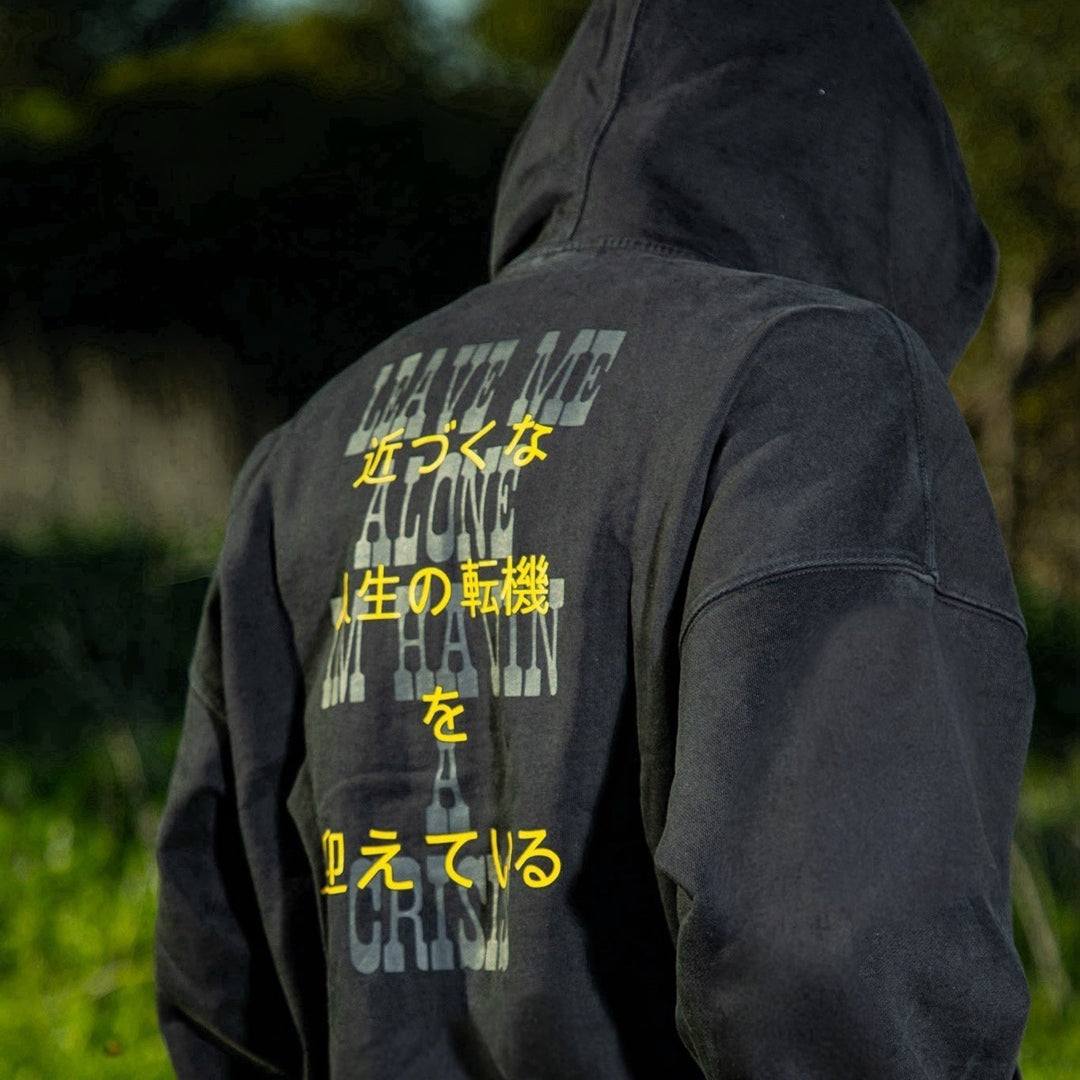STINGWATER（スティングウォーター）| DUO CRISIS HOODIE / FADED BLACK | スノーボード・スケートボードのTACTICS JAPAN