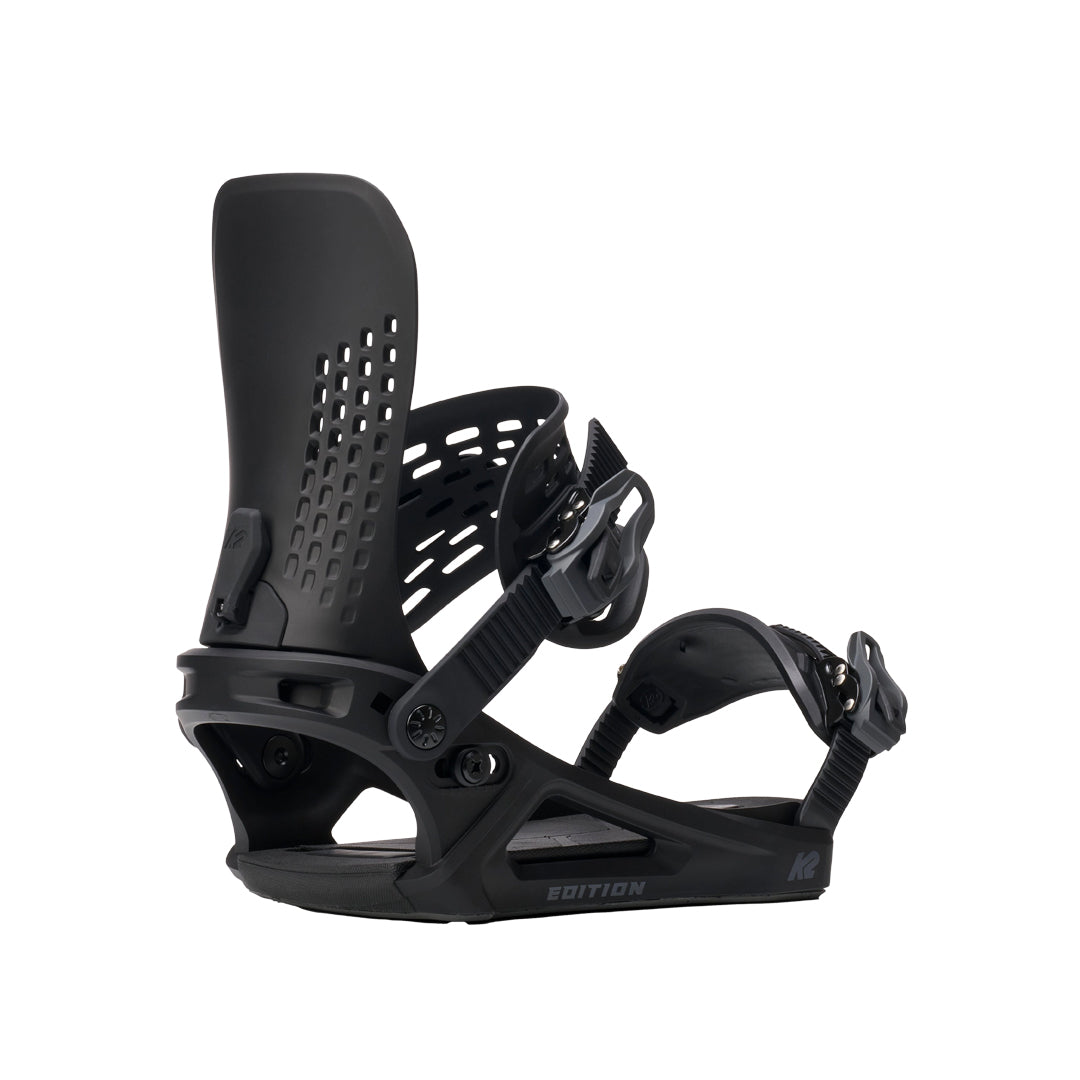 K2 SNOWBOARDING（ケーツー スノーボード）| EDITION SNOWBOARD BINDINGS 2026 / BLACK | スノーボードのTACTICS JAPAN