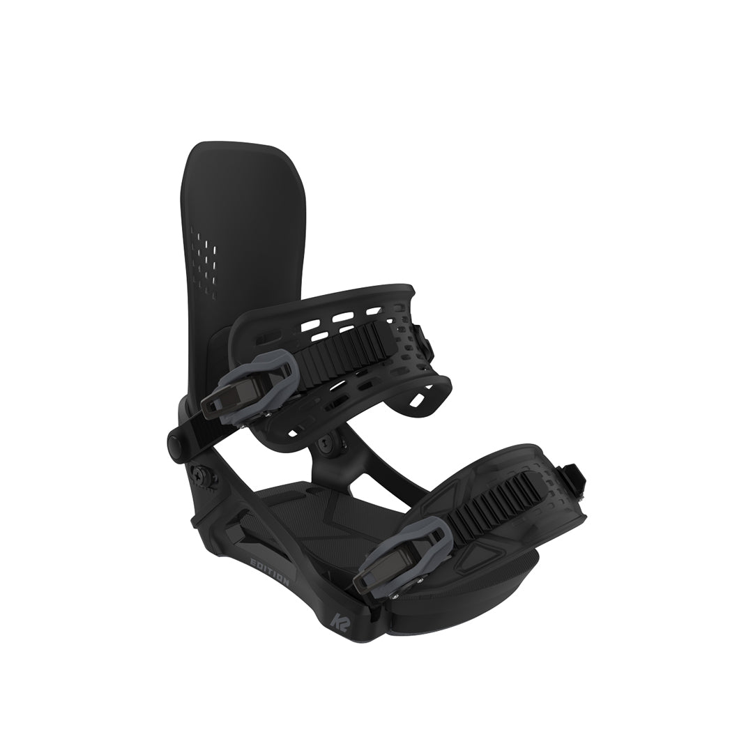K2 SNOWBOARDING（ケーツー スノーボード）| EDITION SNOWBOARD BINDINGS 2026 / BLACK | スノーボードのTACTICS JAPAN