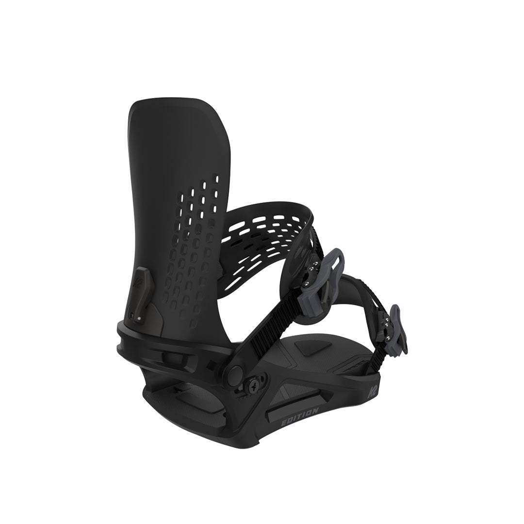K2 SNOWBOARDING（ケーツー スノーボード）| EDITION SNOWBOARD BINDINGS 2026 / BLACK | スノーボードのTACTICS JAPAN