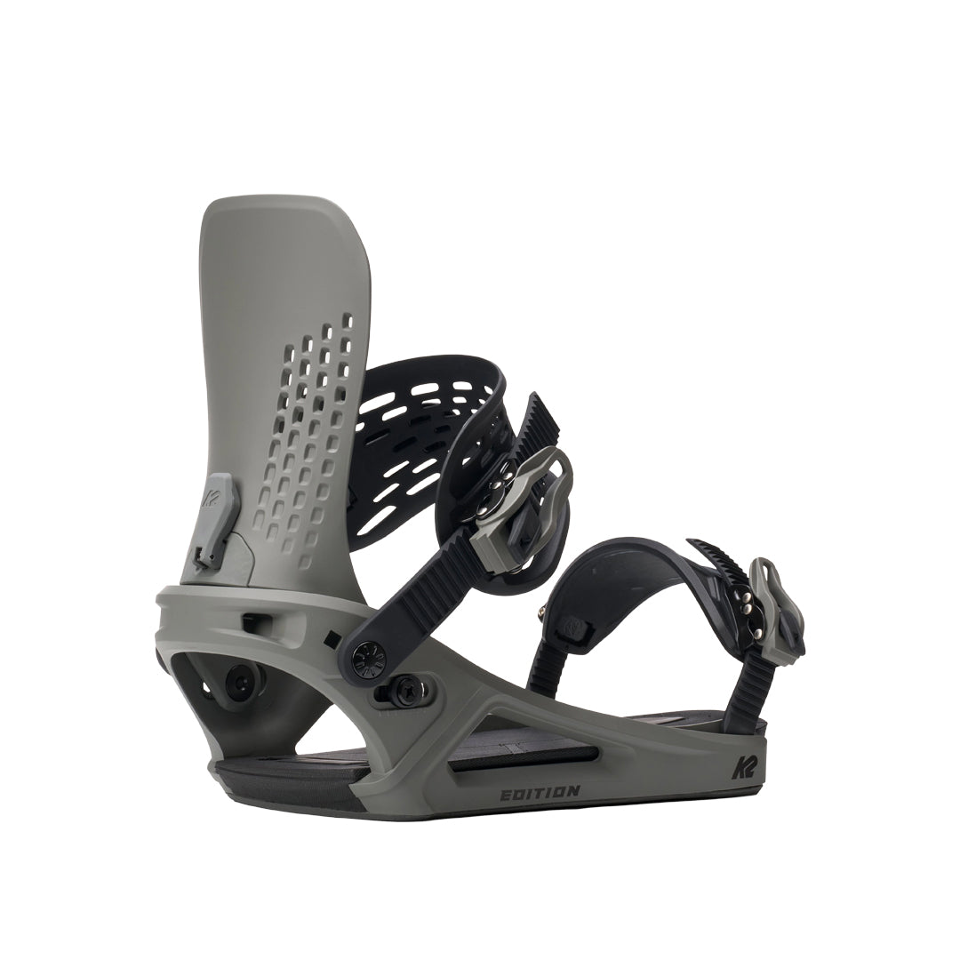 K2 SNOWBOARDING（ケーツー スノーボード）| EDITION SNOWBOARD BINDINGS 2026 / GRAY | スノーボードのTACTICS JAPAN
