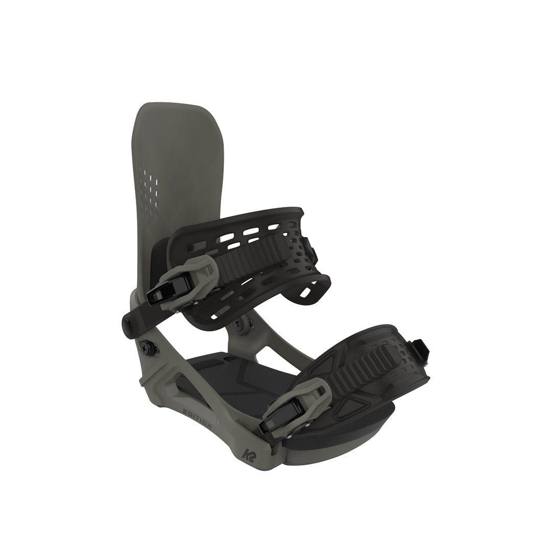 K2 SNOWBOARDING（ケーツー スノーボード）| EDITION SNOWBOARD BINDINGS 2026 / GRAY | スノーボードのTACTICS JAPAN