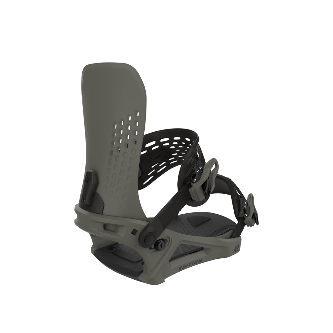 K2 SNOWBOARDING（ケーツー スノーボード）| EDITION SNOWBOARD BINDINGS 2026 / GRAY | スノーボードのTACTICS JAPAN