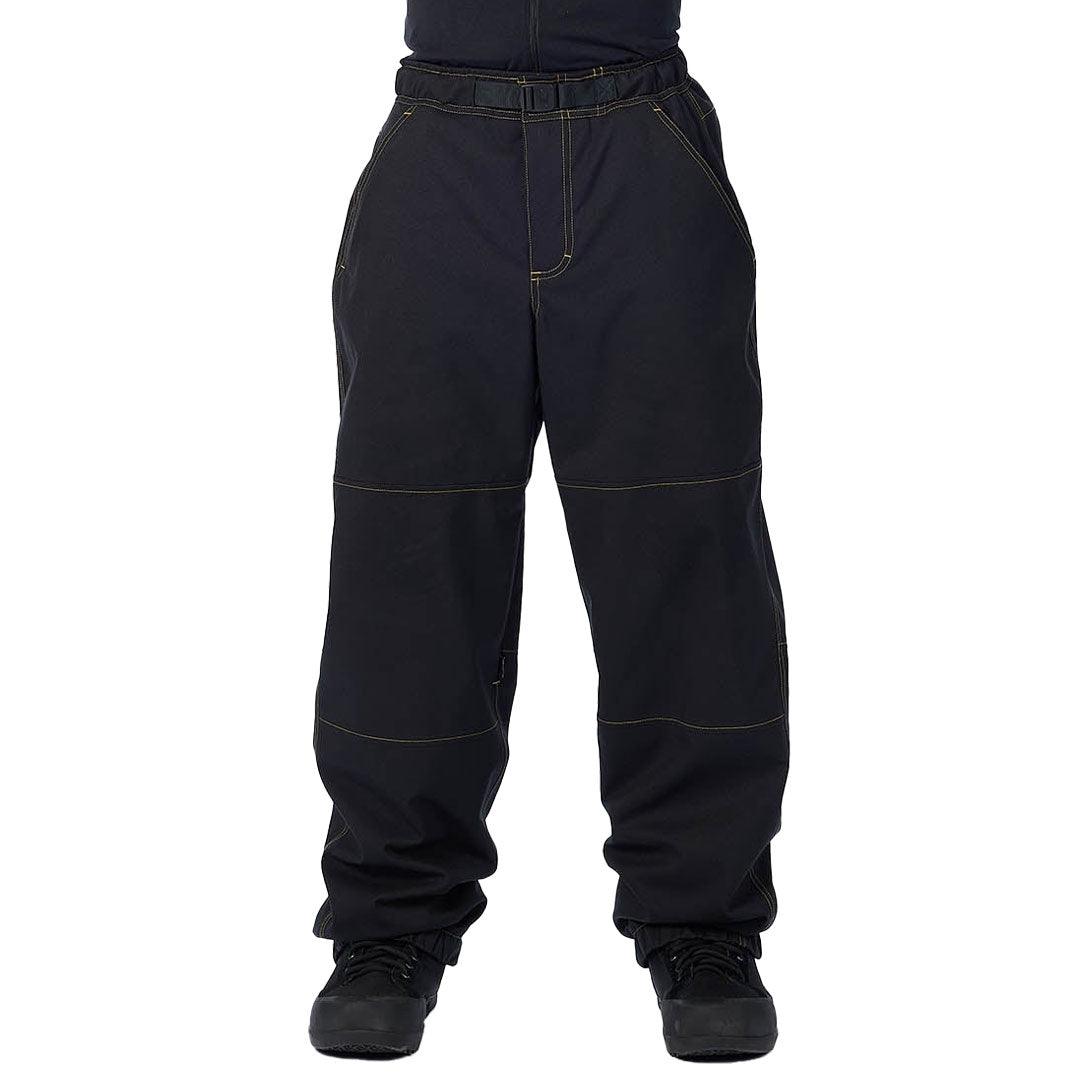 AIRBLASTER（エアブラスター）| ELASTIC BOSS PANT / MAX BLACK MUSTARD | スノーボード・スケートボードのTACTICS JAPAN