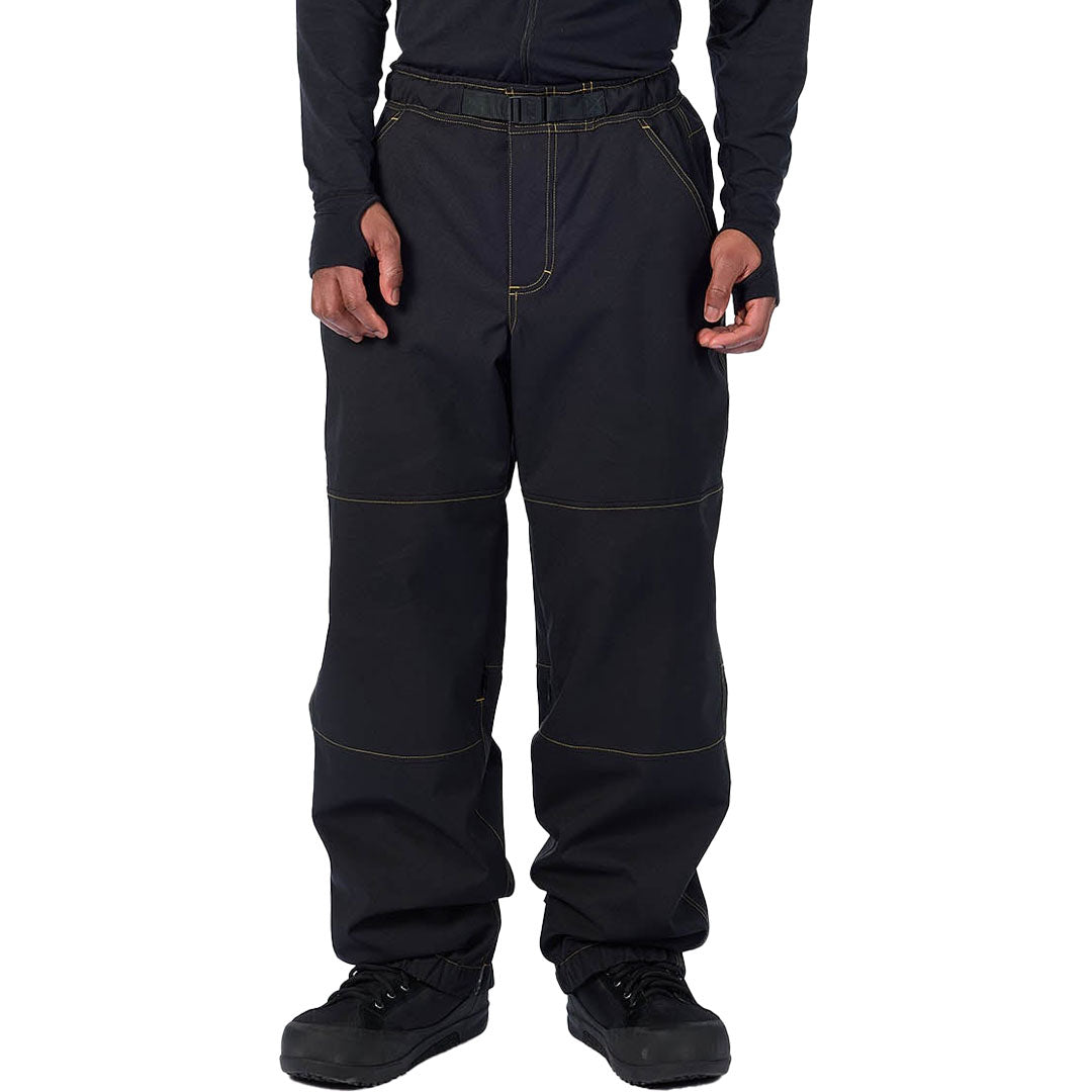 AIRBLASTER（エアブラスター）| ELASTIC BOSS PANT / MAX BLACK MUSTARD | スノーボード・スケートボードのTACTICS JAPAN