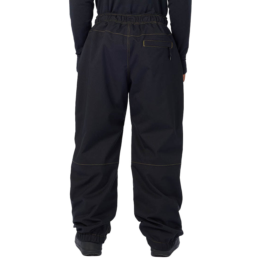 AIRBLASTER（エアブラスター）| ELASTIC BOSS PANT / MAX BLACK MUSTARD | スノーボード・スケートボードのTACTICS JAPAN