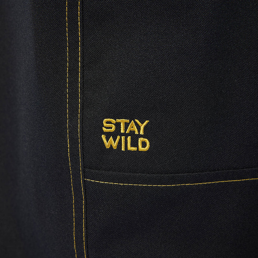 AIRBLASTER（エアブラスター）| ELASTIC BOSS PANT / MAX BLACK MUSTARD | スノーボード・スケートボードのTACTICS JAPAN