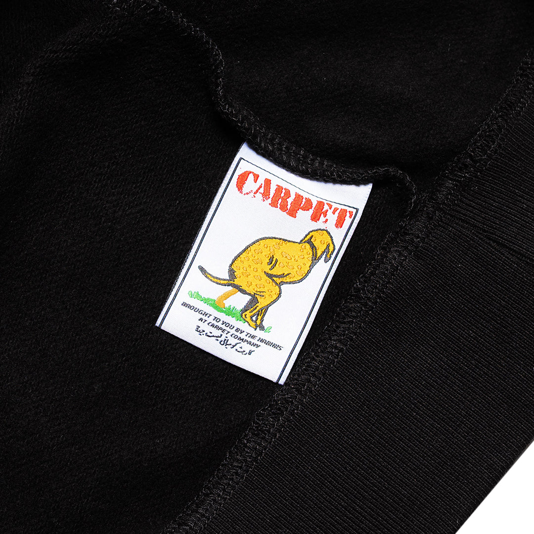 CARPET COMPANY（カーペット カンパニー）| C-STAR HOODIE / BLACK