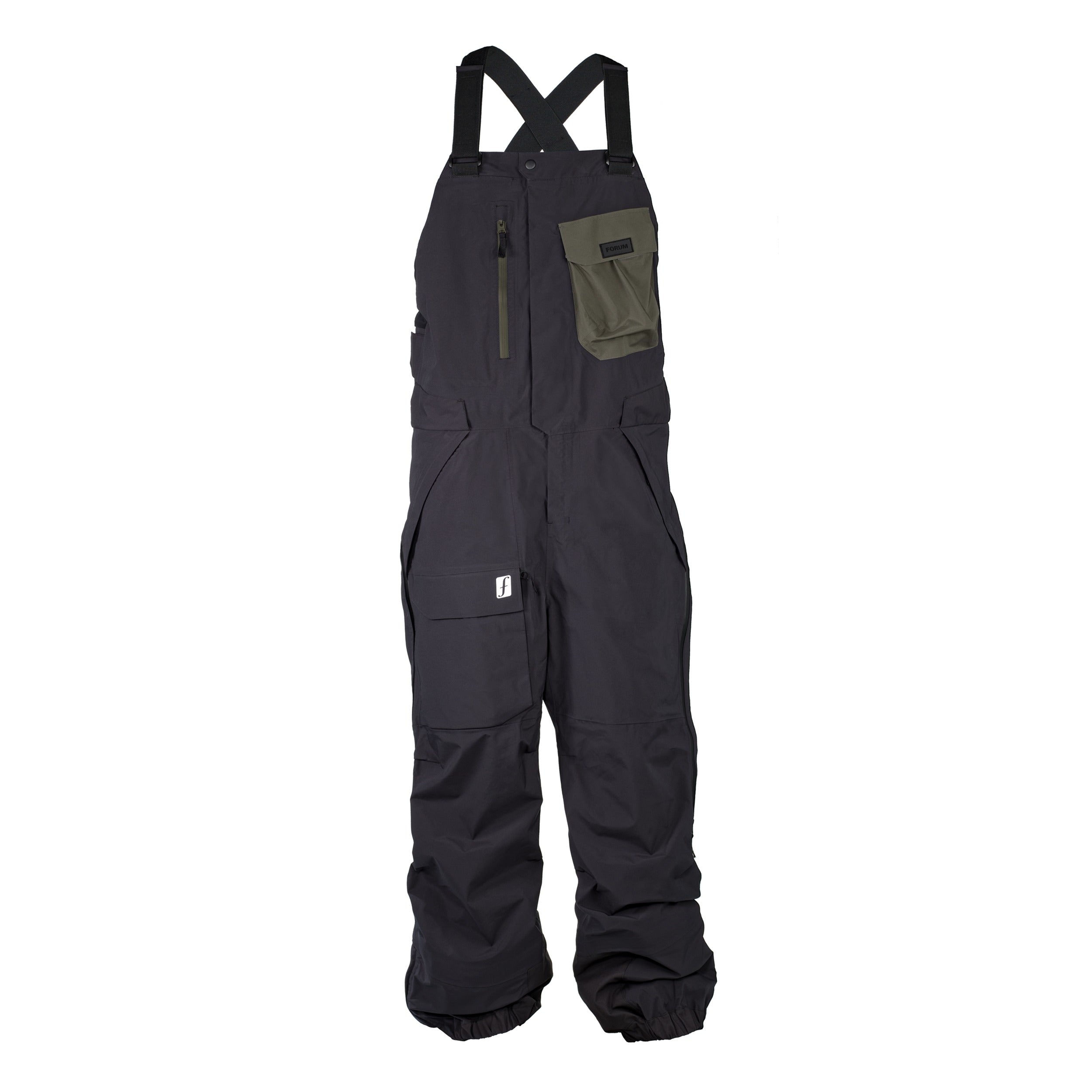 早期予約 FORUM 3-LAYER BACKCOUNTRY BIB / BLACK