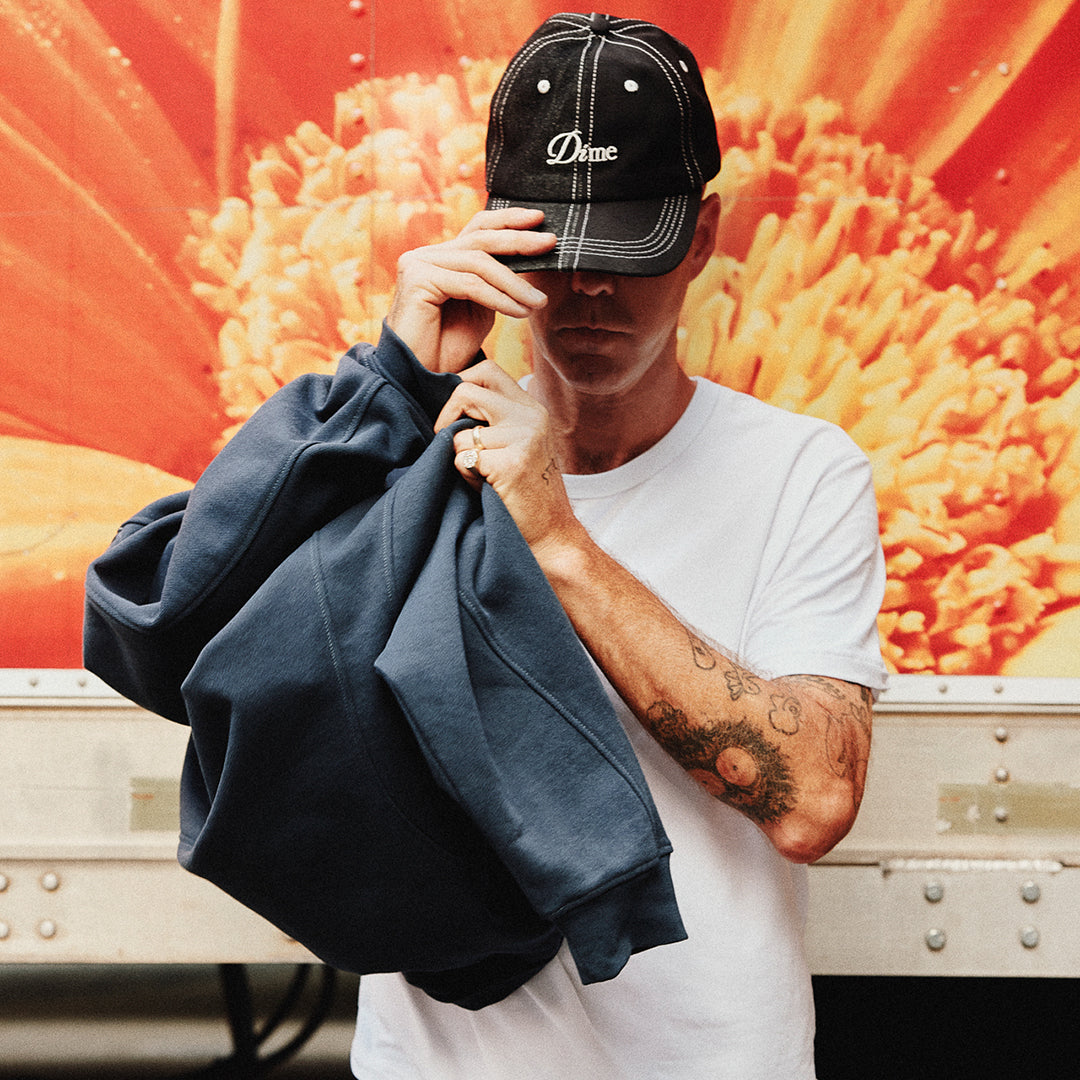 DIME MTL（ダイム モントリオール）| SPLIT LOW PRO CAP / BLACK | スケートボード・スノーボードのTACTICS JAPAN