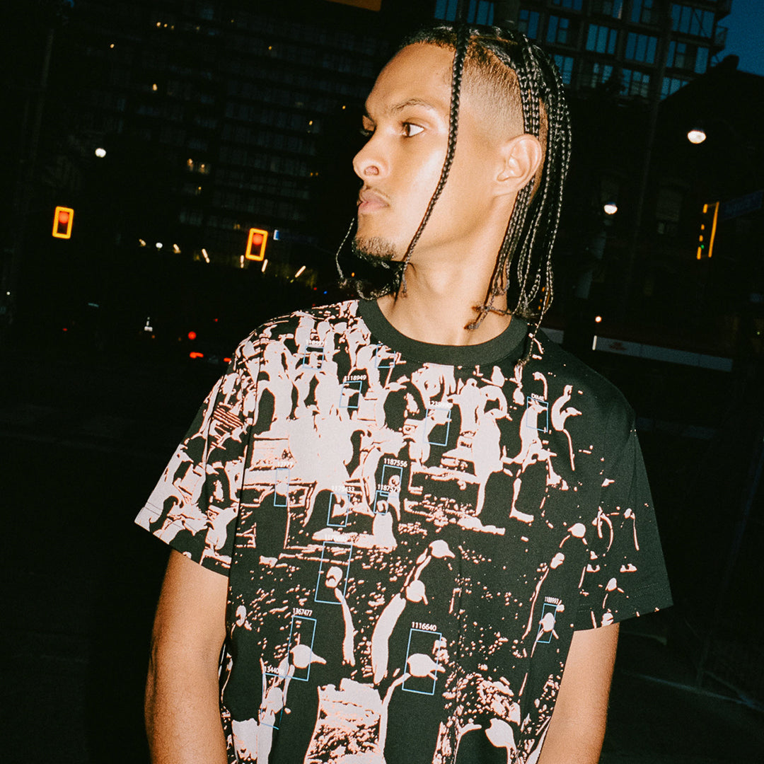 DIME MTL（ダイム モントリオール）| CCTV T-SHIRT / BLACK | スケートボード・スノーボードのTACTICS JAPAN