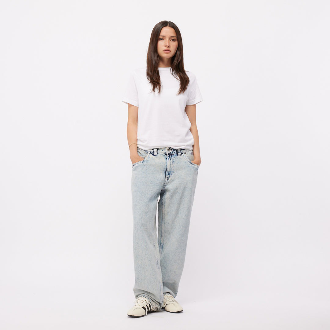 DIME MTL（ダイム モントリオール）| RELAXED DENIM PANTS / LINGT SNOW WASHED | スノーボード・スケートボードのTACTICS JAPAN