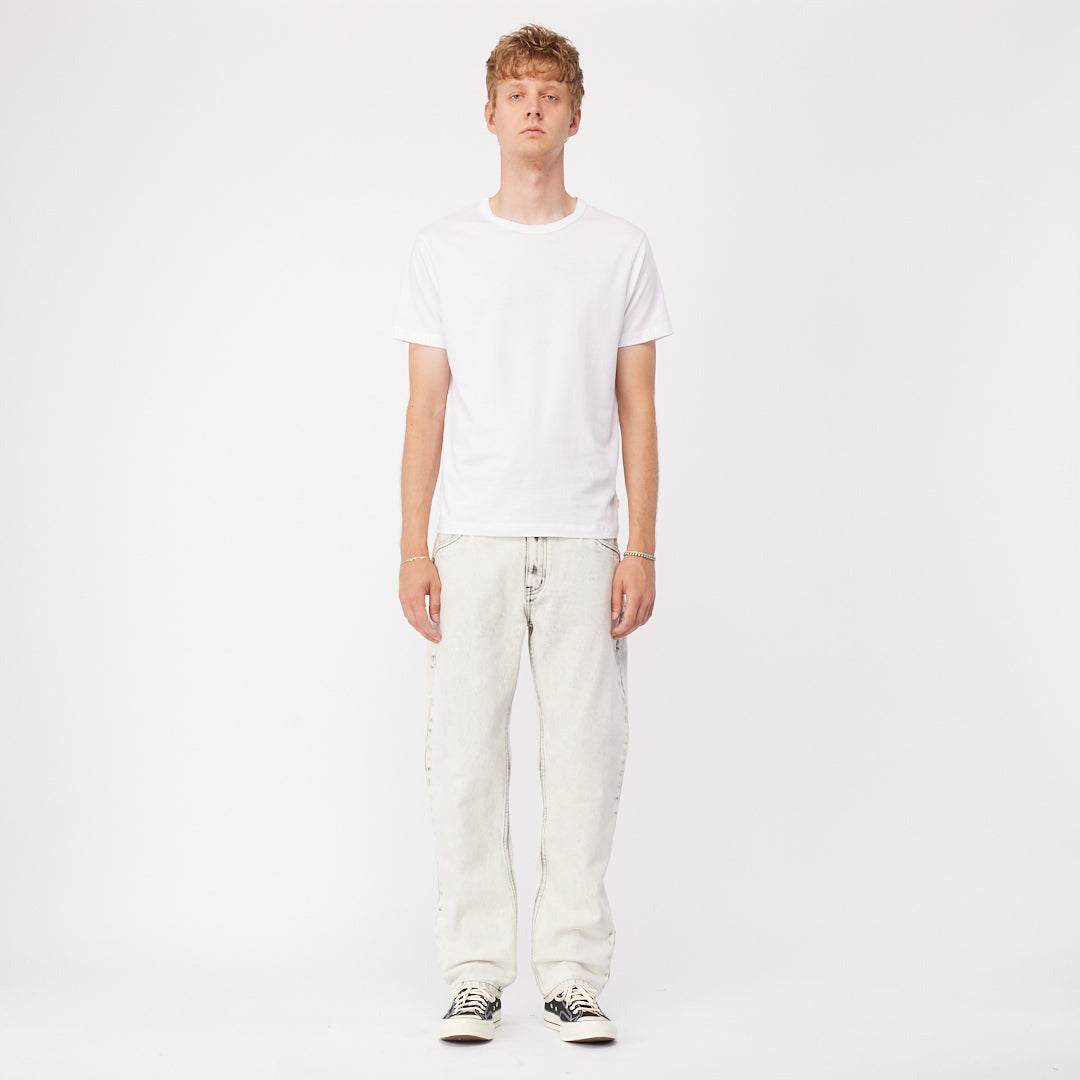 DIME MTL（ダイム モントリオール）| STRAIGHT DENIM PANTS / SMOKE WHITE | スノーボード・スケートボードのTACTICS JAPAN