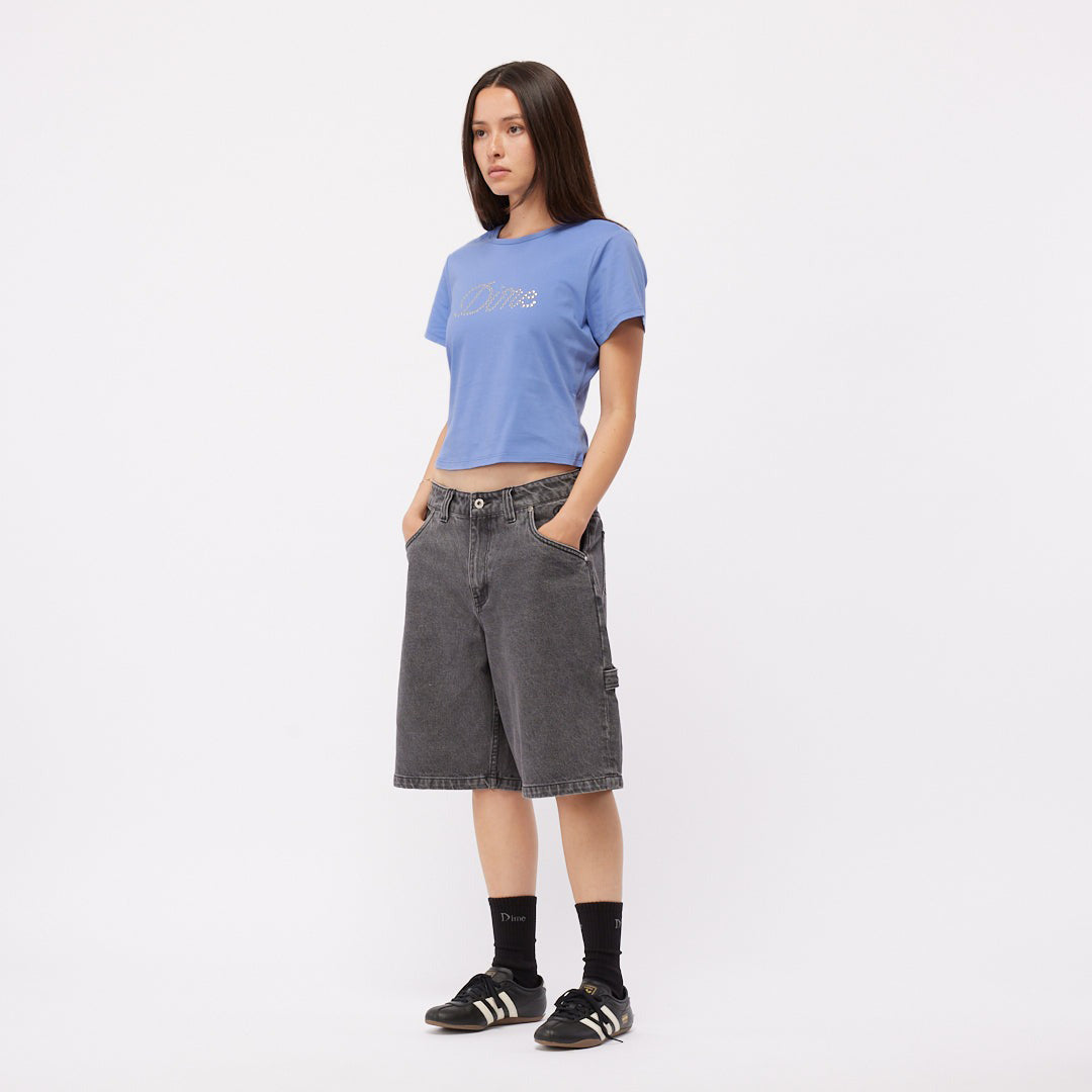 DIME MTL（ダイム モントリオール）| ICY T-SHIRT / LIGHT INDIGO| スノーボード・スケートボードのTACTICS JAPAN