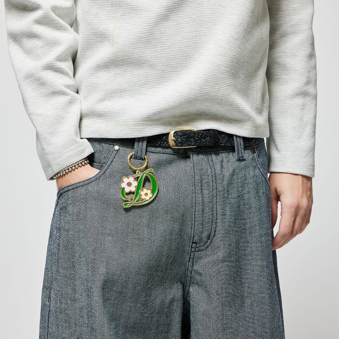 DIME（ダイム）| OVERSIZED FLORAL KEYCHAIN / GOLD | スノーボード・スケートボードのTACTICS JAPAN