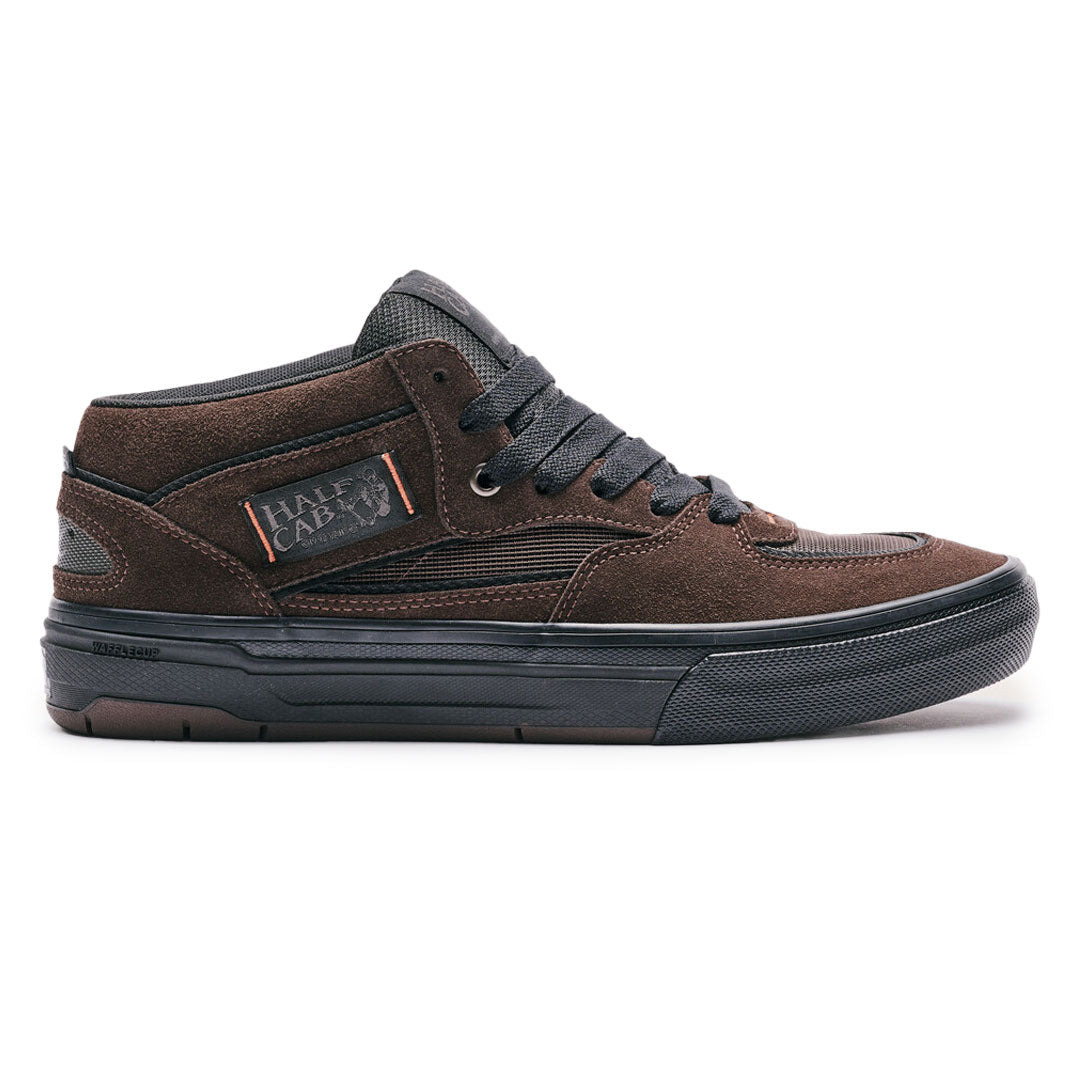 VANS（ヴァンズ）| SKATE HALF CAB WAFFLECUP / DICK RIZZO TRANSLUCENT SIDEWALL BLACK/BLUE | スノーボード・スケートボードのTACTICS JAPAN
