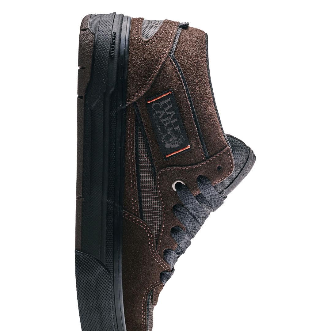 VANS（ヴァンズ）| SKATE HALF CAB WAFFLECUP / DICK RIZZO TRANSLUCENT SIDEWALL BLACK/BLUE | スノーボード・スケートボードのTACTICS JAPAN