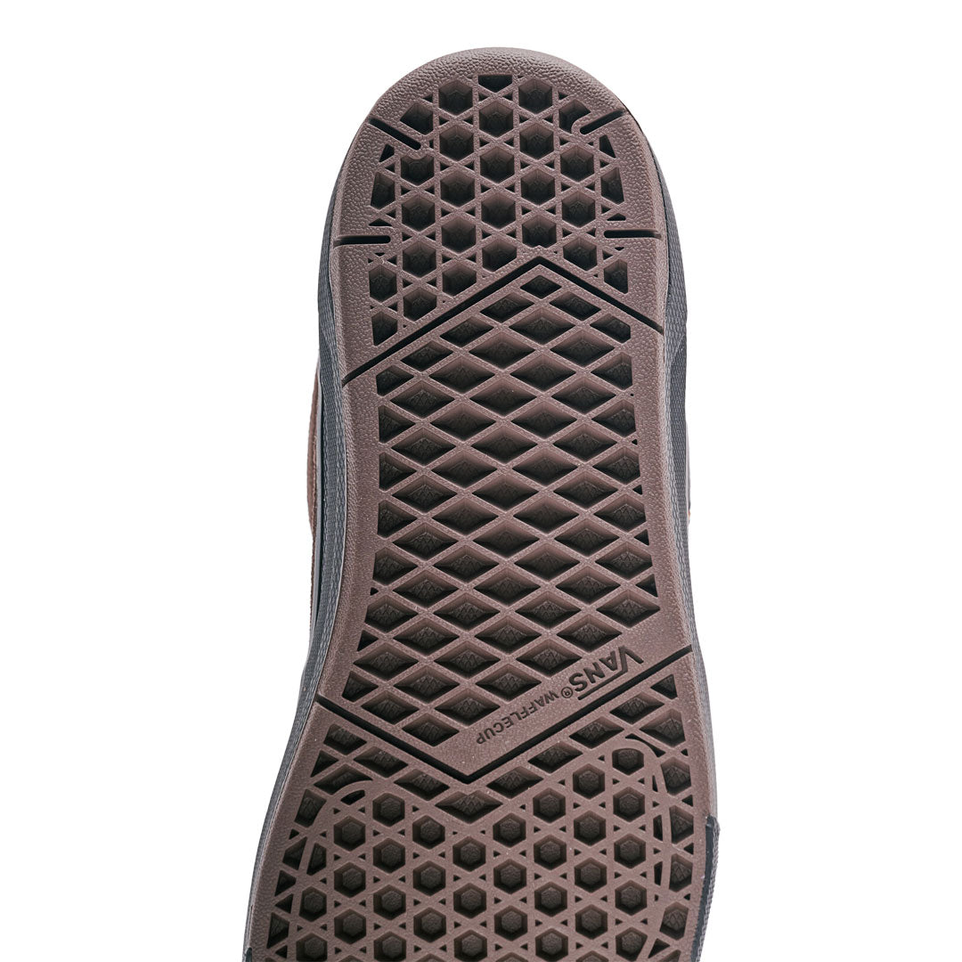 VANS（ヴァンズ）| SKATE HALF CAB WAFFLECUP / DICK RIZZO TRANSLUCENT SIDEWALL BLACK/BLUE | スノーボード・スケートボードのTACTICS JAPAN