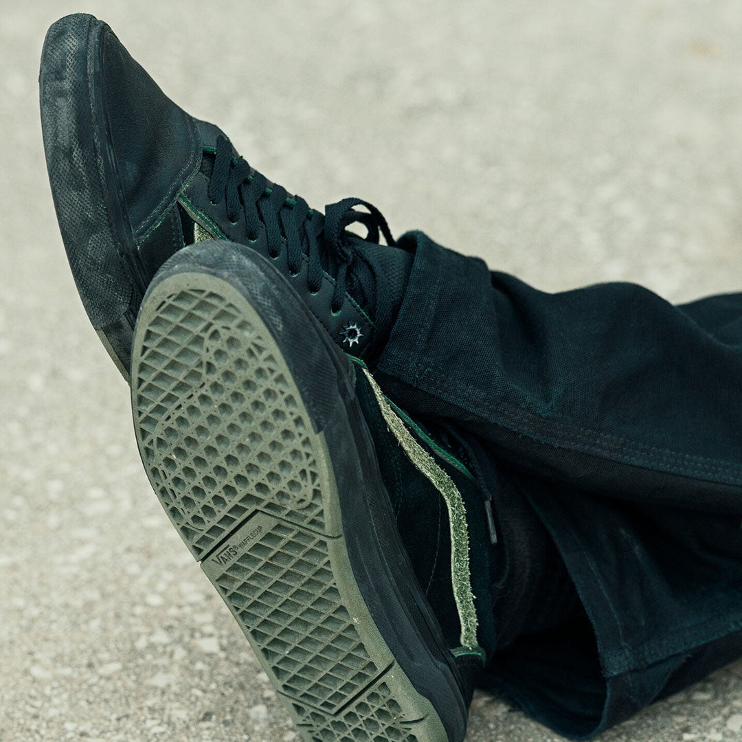 VANS（ヴァンズ）| SKATE OLD SKOOL WAFFLECUP / WILLOW VOGES FERNANDES GREEN/BLACK | スノーボード・スケートボードのTACTICS JAPAN