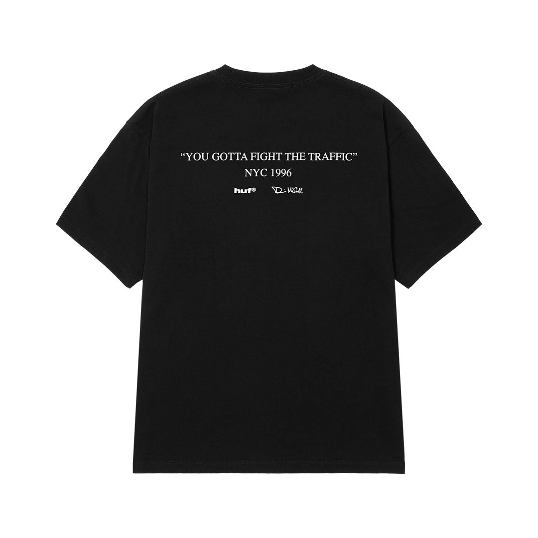 FIGHT THE TRAFFIC S/S TEE / BLACK