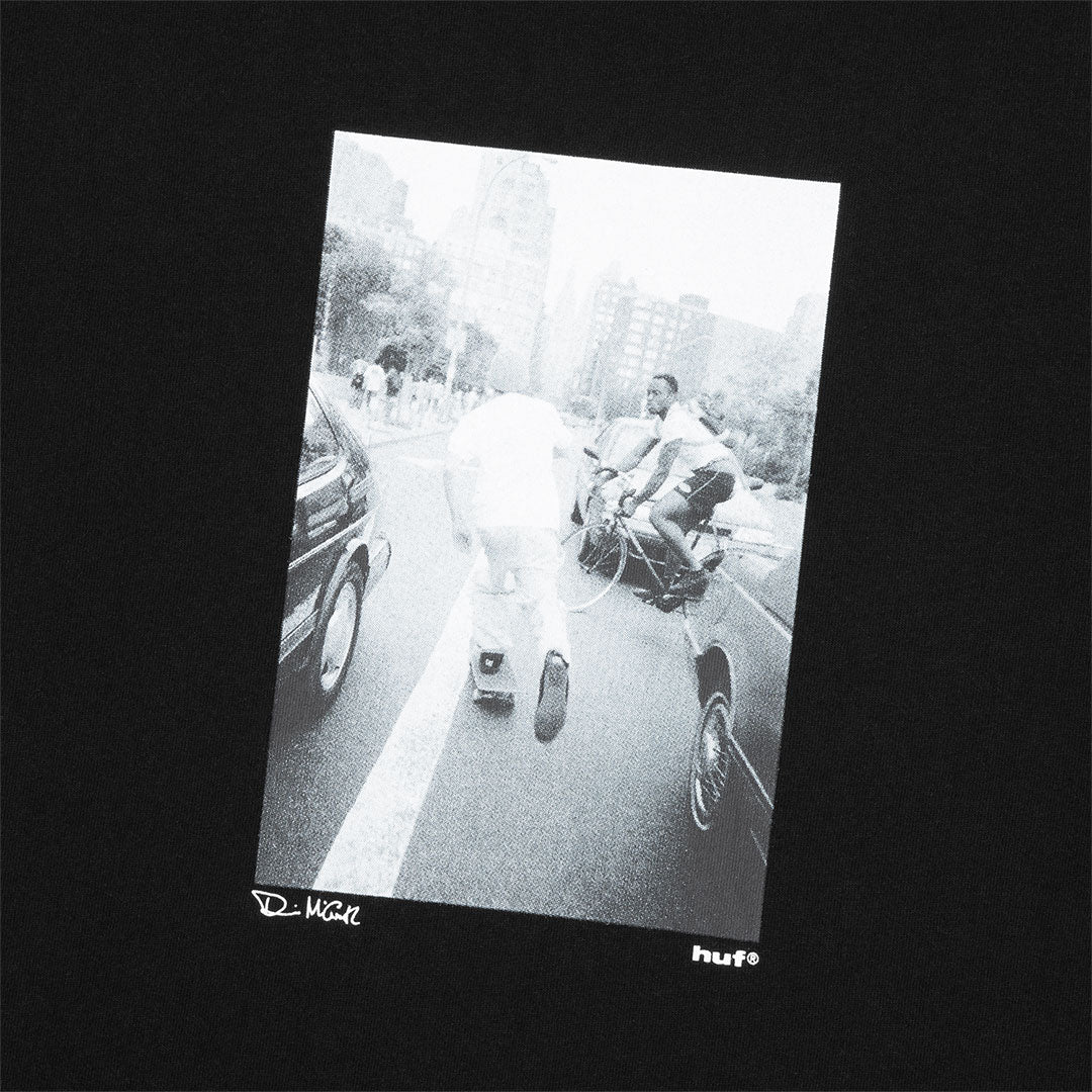 FIGHT THE TRAFFIC S/S TEE / BLACK