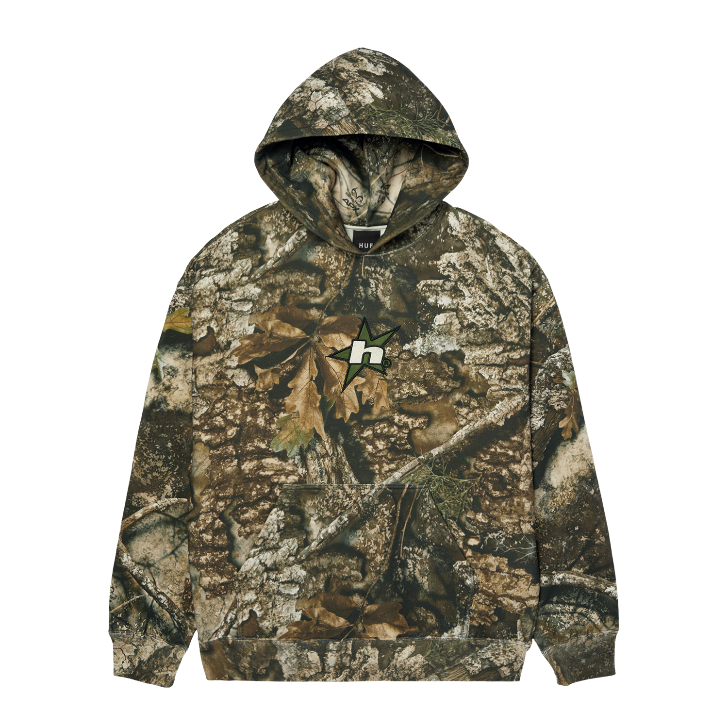 HUF X REALTREE HEAVYWEIGHT HOODIE