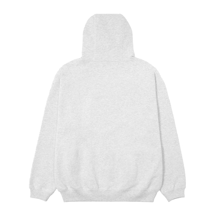 CLASSIC FLEECE FULL ZIP HOODIE / ASH GREY