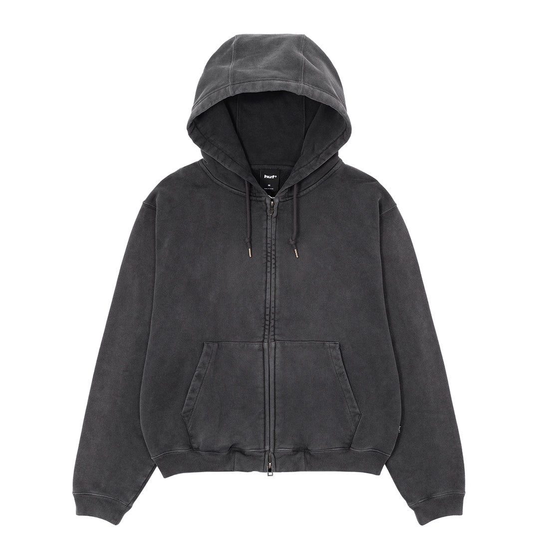HUF WORLDWIDE（ハフ ワールドワイド）| ARCH WIDE FULL ZIP HOODIE / BLACK | スノーボード・スケートボードのTACTICS JAPAN