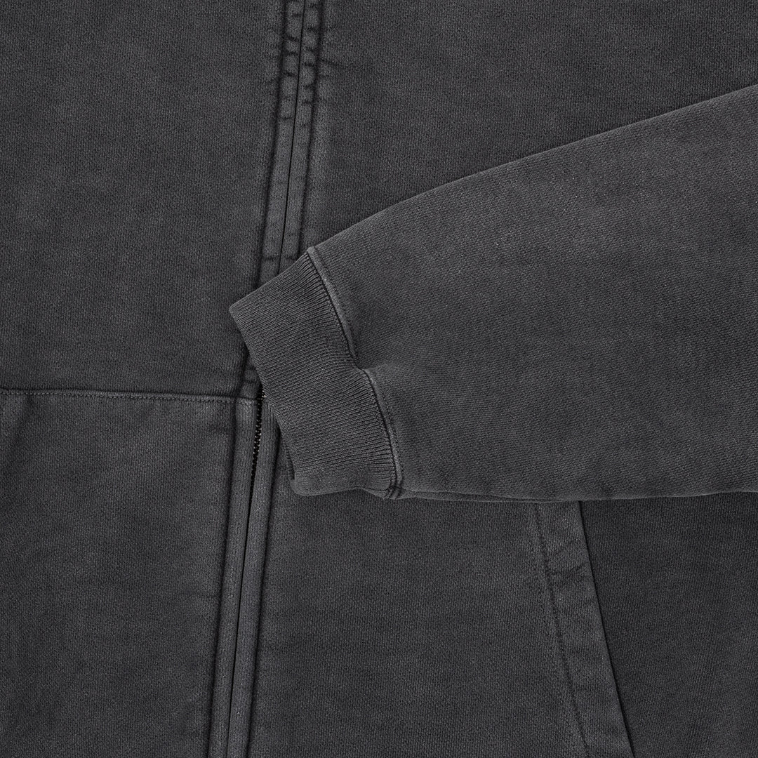 HUF WORLDWIDE（ハフ ワールドワイド）| ARCH WIDE FULL ZIP HOODIE / BLACK | スノーボード・スケートボードのTACTICS JAPAN