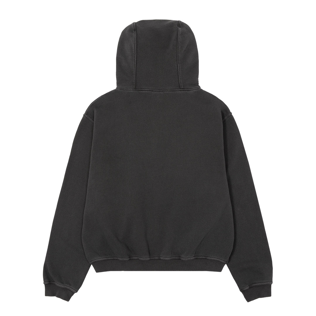 HUF WORLDWIDE（ハフ ワールドワイド）| STUDDED F/Z HOODIE / BLACK | スノーボード・スケートボードのTACTICS JAPAN