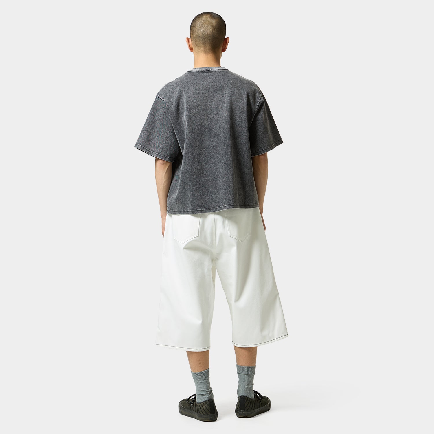 89 OVAL S/S CREW / BLACK
