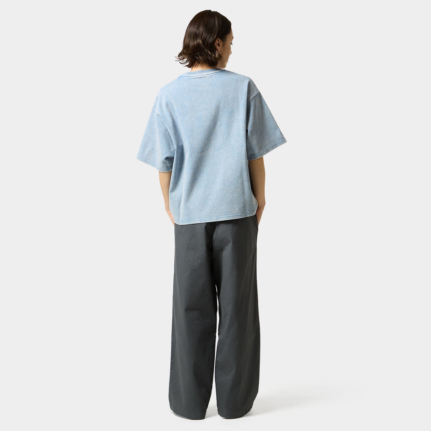 89 OVAL S/S CREW / LT BLUE
