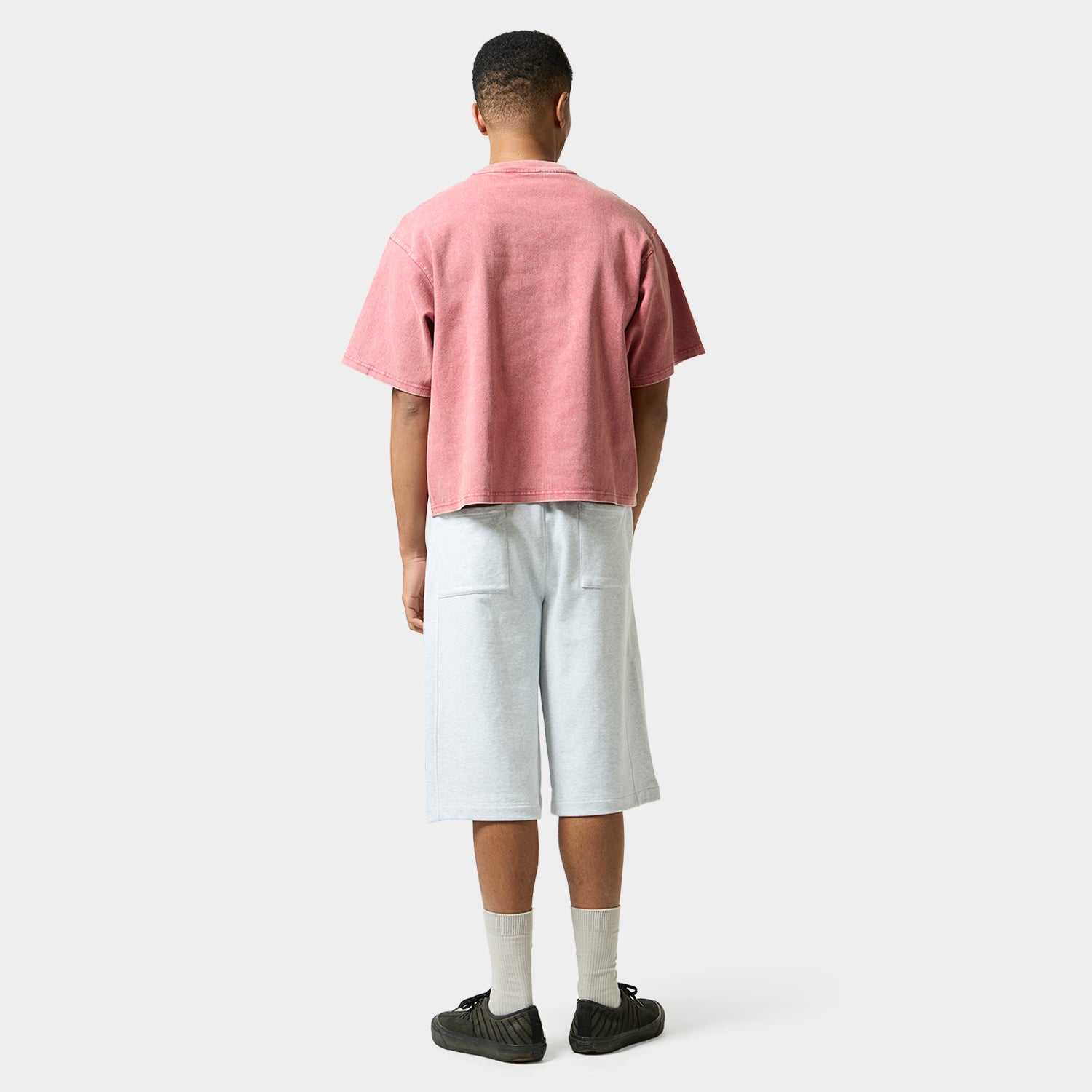 89 OVAL S/S CREW / RED