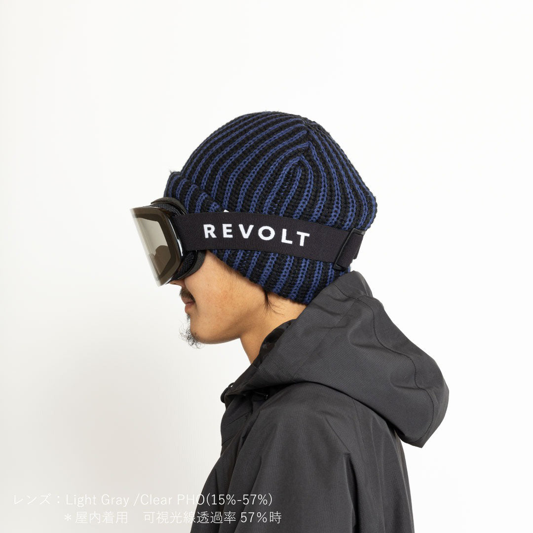 REVOLT OPTICAL（リボルト オプティカル）| FRAMELESS / LIGHT GRAY/CLEAR PHO | スノーボード・スケートボードのTACTICS JAPAN
