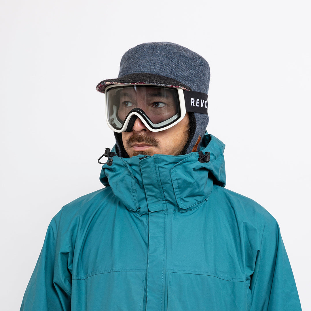 REVOLT OPTICAL（リボルト オプティカル）| FLAT LIGHT FLAME BONE WHITE BLACK / LIGHT GRAY/CLEAR PHO | スノーボード・スケートボードのTACTICS JAPAN