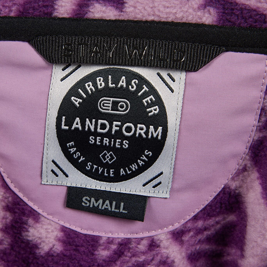 FLEECE HALF ZIP 2026 / BLACKBERY EARTH LIFE
