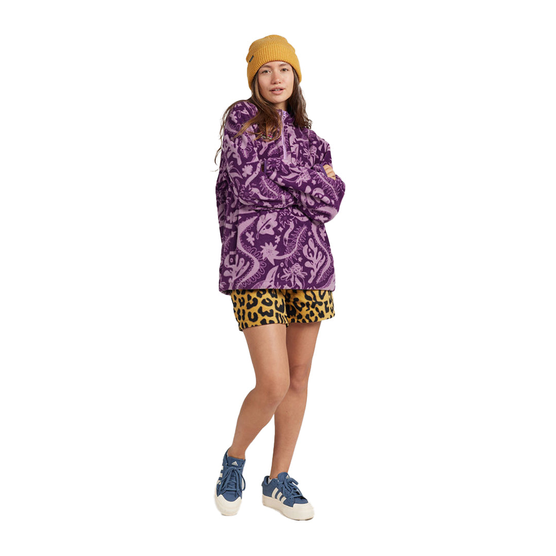 FLEECE HALF ZIP 2026 / BLACKBERY EARTH LIFE