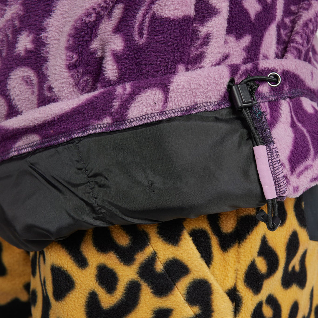 FLEECE HALF ZIP 2026 / BLACKBERY EARTH LIFE