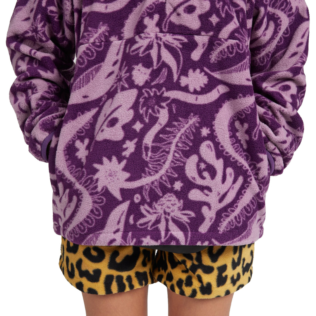 FLEECE HALF ZIP 2026 / BLACKBERY EARTH LIFE