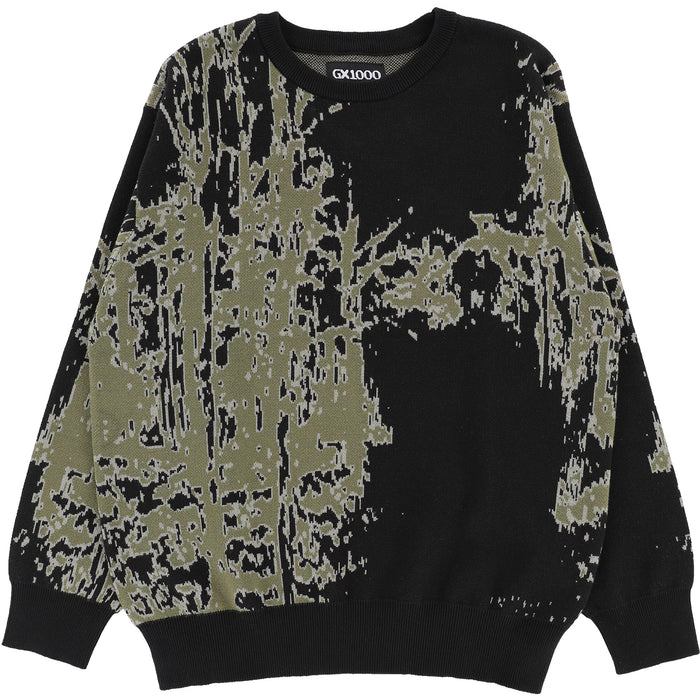 FOREST JACQUARD KNIT SWEATER